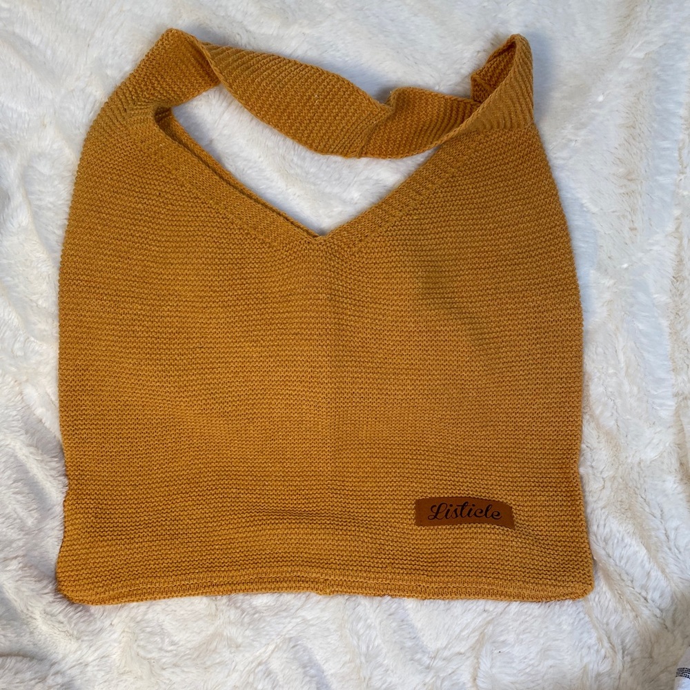 Listo le yarn hobo boho bag women